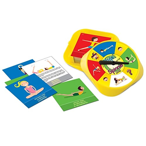 Yoga Spinner - 54 Yoga Pose Cards Suitable for 5 years & above
