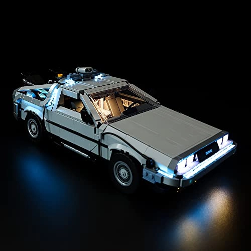LED Light Kit for Back to The Future - Lego 10300