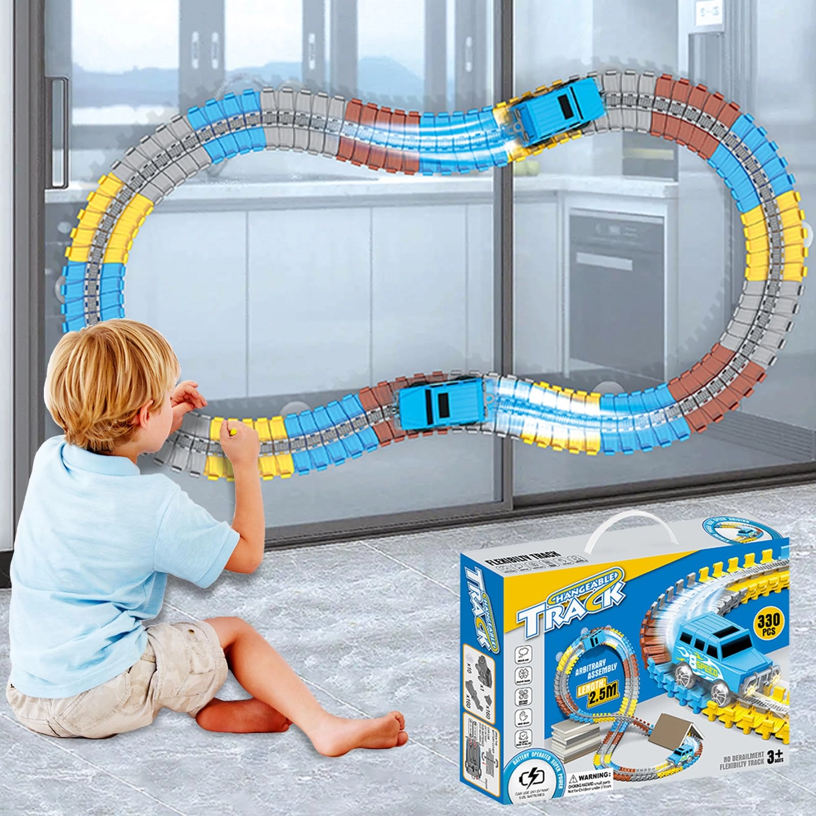 BUSYSIR Race Tracks - 330pcs
