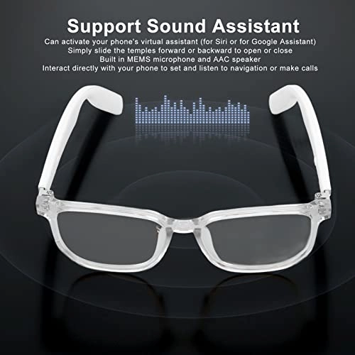 Smart Glasses - Blue Light Blocking Open-Ear Bluetooth IP67 Waterproof