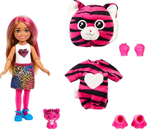 Chelsea Doll - Cutie Reveal Jungle Series Tiger