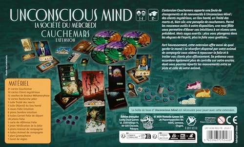 Unconscious Mind: Nightmares Expansion (French)