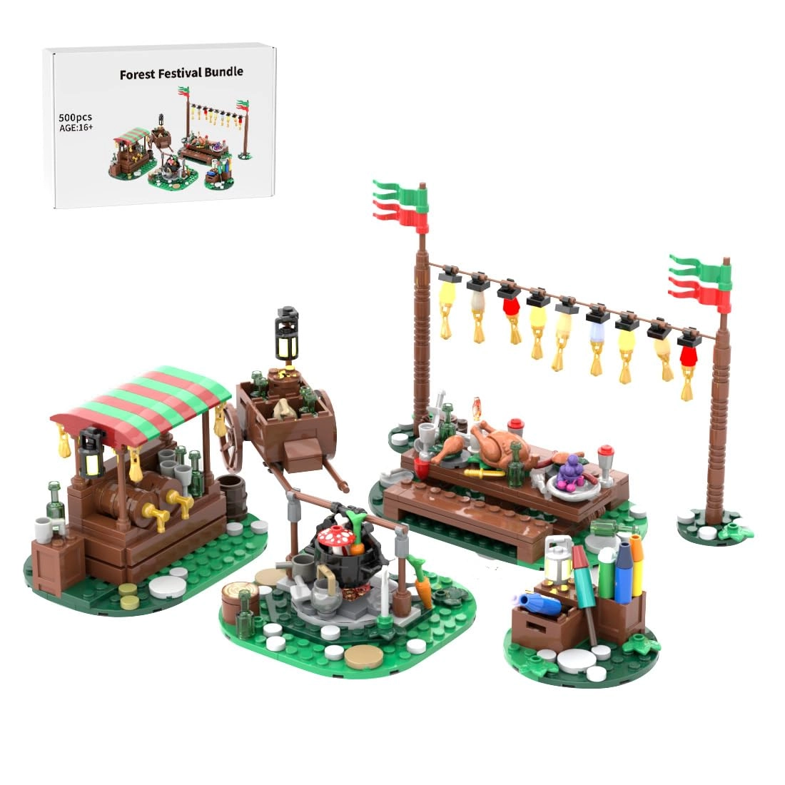 BrickCraftWorks Forest Festival - 500 pcs