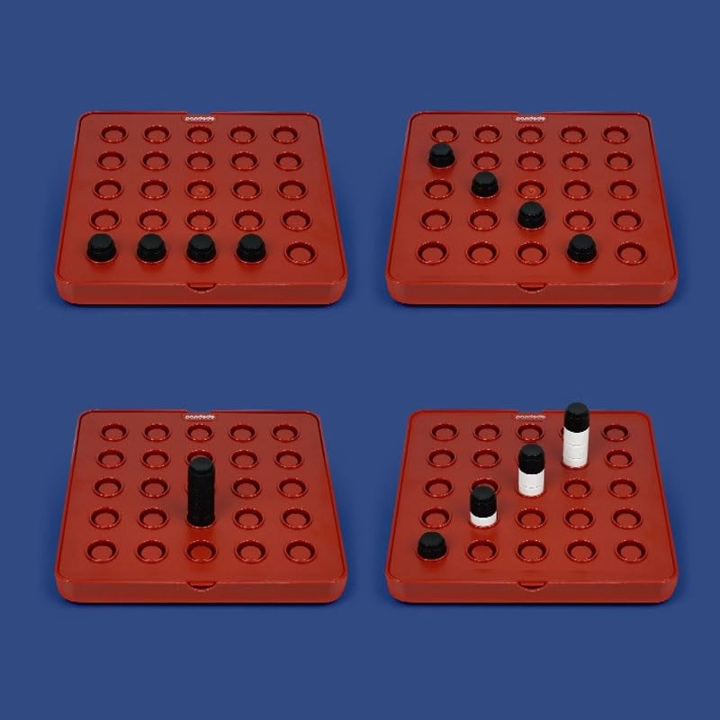 3D 4-in-a-Row Chess - 5x5x5 Stackable