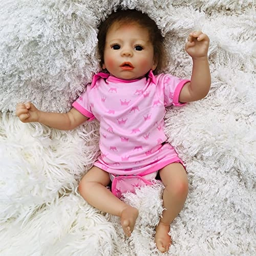 Reborn Baby Doll - 18 Inch 45cm Soft Vinyl Girl