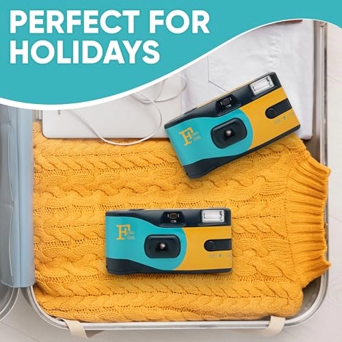 Pro Disposable Camera - 27 Exposure ISO 400 35mm Pack