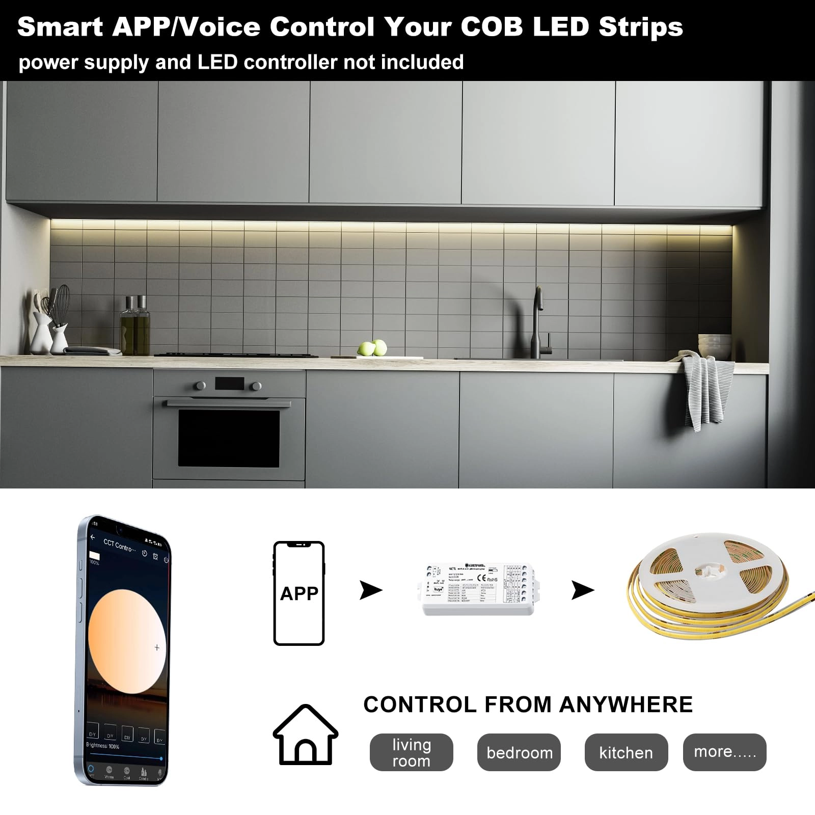 COB LED Strip - 10 Metres