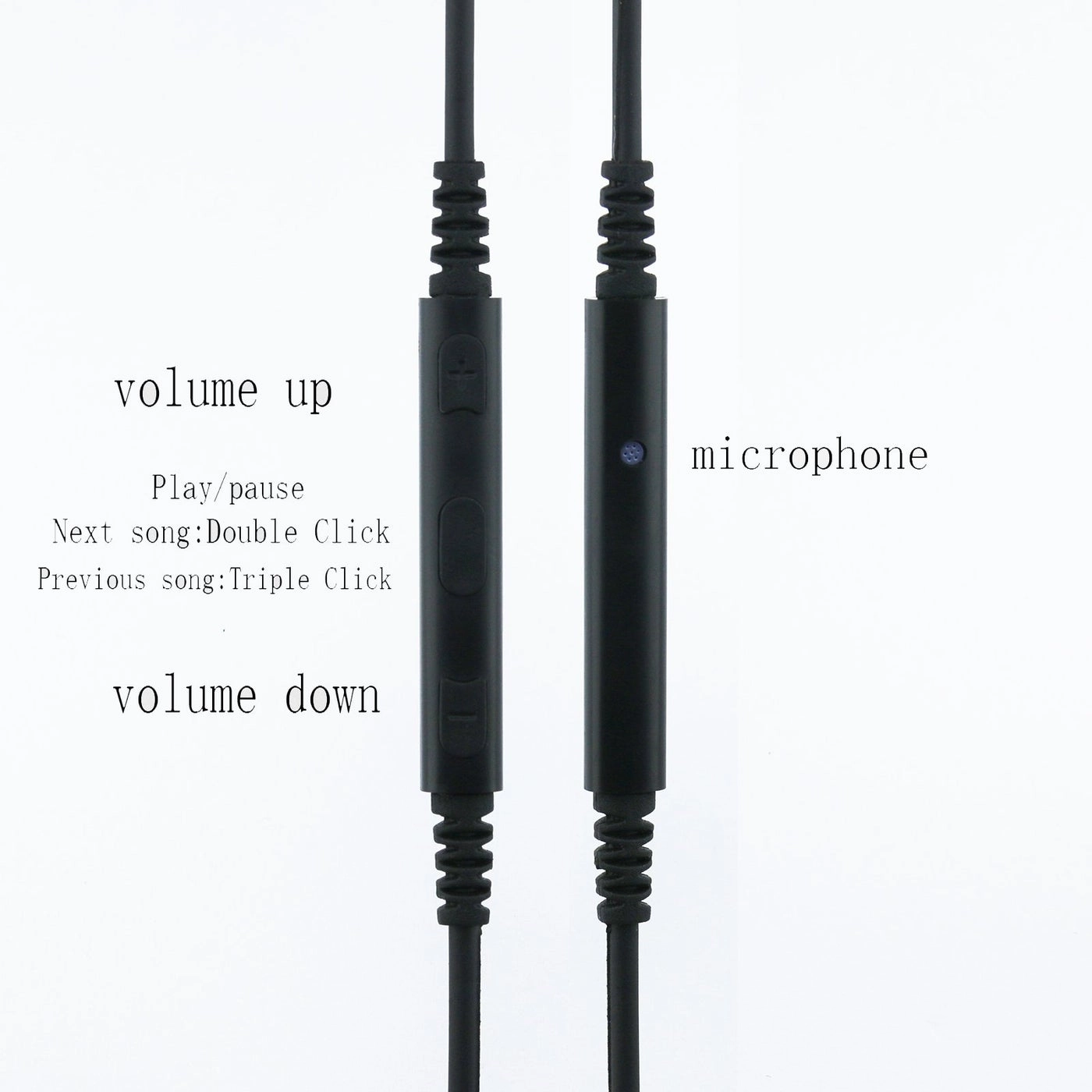 Replacement Cable for Bowers & Wilkins P5 S2 - Remote Volume Control Mic for iPhone iPod iPad iOS