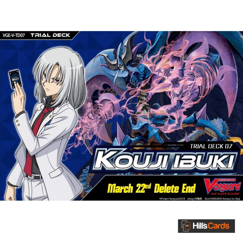 Cardfight Vanguard VGE-V-TD07 Kouji Ibuki Trial Deck - 50pcs