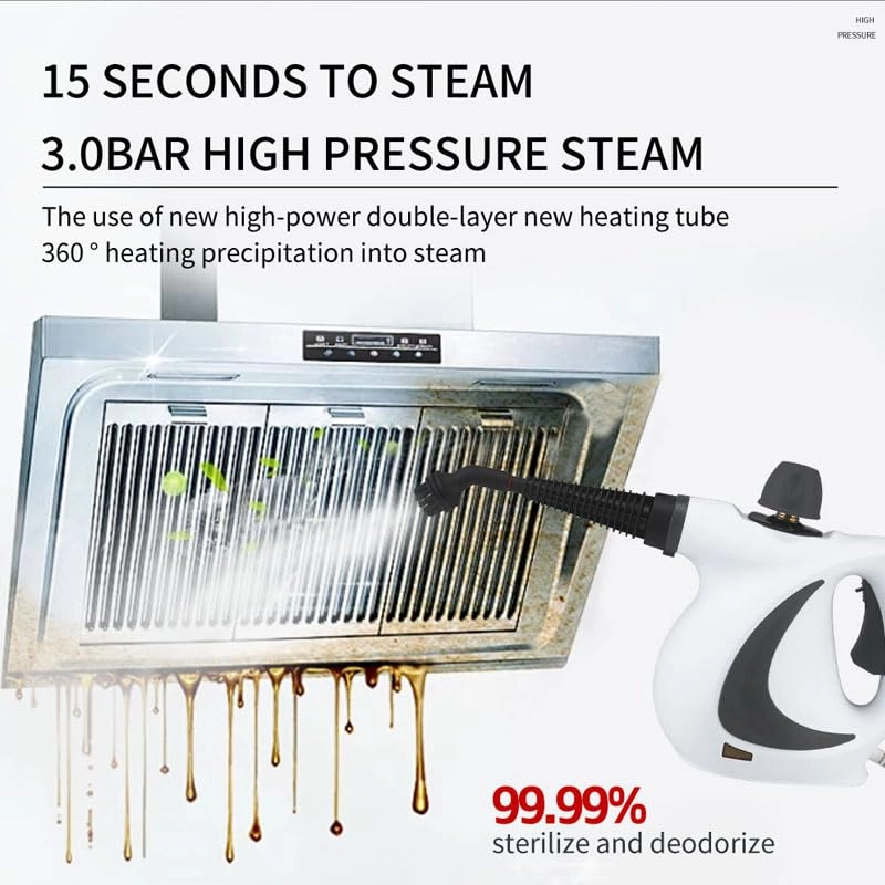 Handheld Steam Cleaner - 3bar 250ml