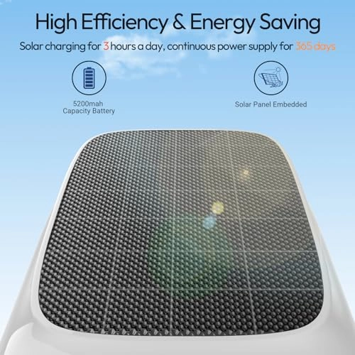 Wireless Outdoor Solar Security Camera 2K Pack