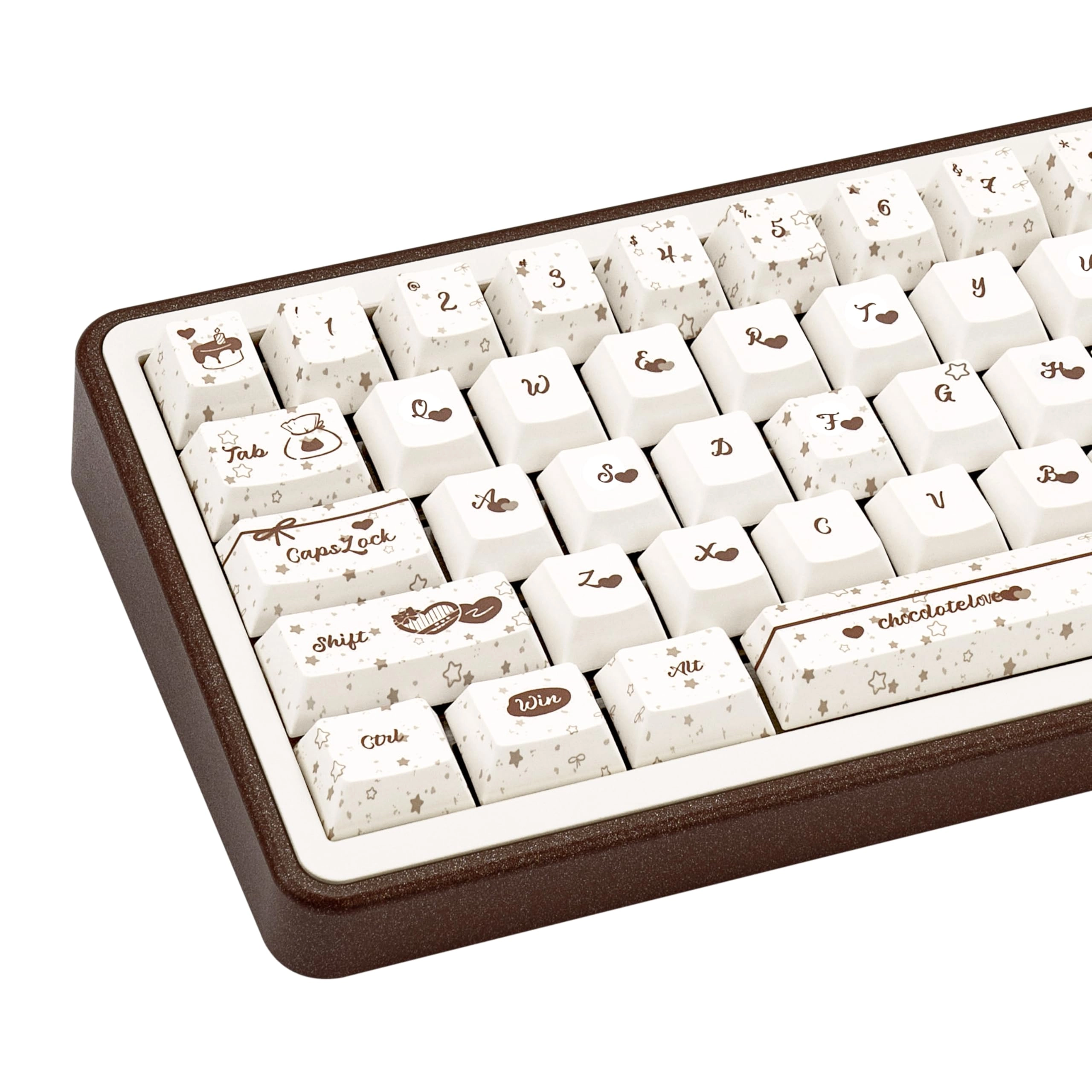 COOMICKEY PBT Keycaps - ANSI/ISO only keycaps