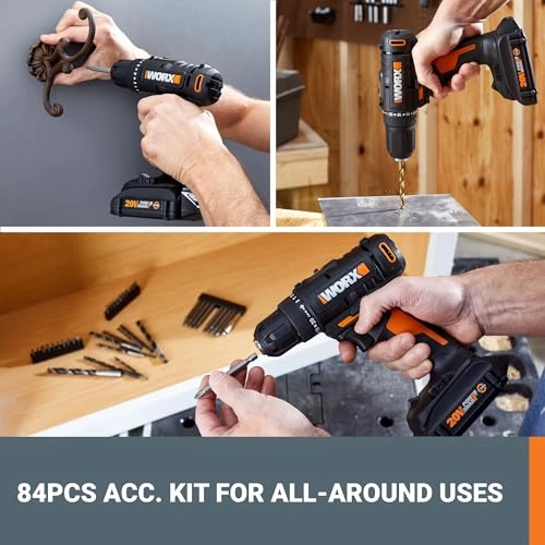20V 3/8" Cordless Drill - 2 Amp Hours
