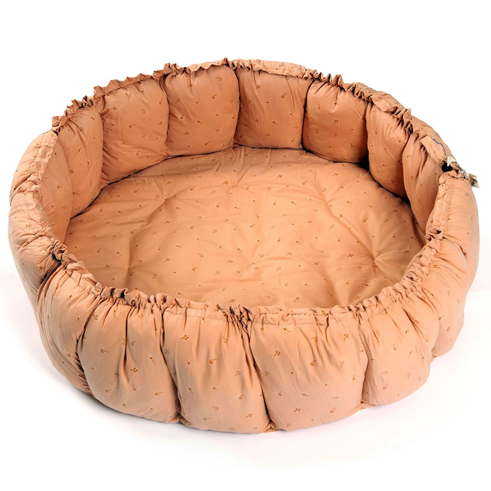 3-In-1 Stripes Bloom Organic Babymat - Ecru/Brown 0 month