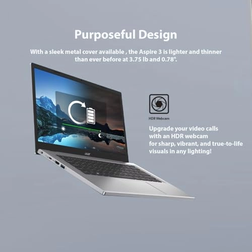 Aspire 3 - 15.6'' Core i7-1165G7 20GB DDR4 2TB SSD