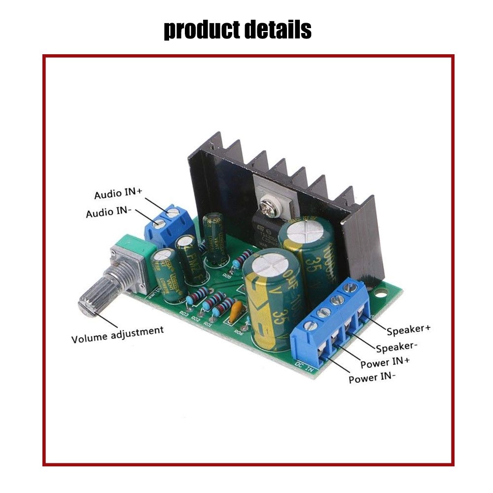 TDA2050 - 1-Channel 5W-120W