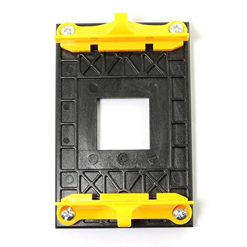 AM4 Retention Bracket & AM4 Back Plate - Yellow Plastic