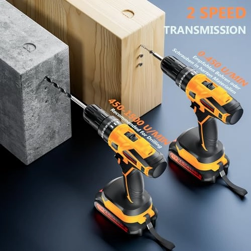 Hammer Drill - 2000 Milliamp Hours