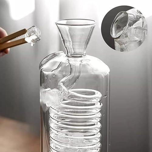 Iced Coffee Maker - 180ml 340ml Spiral Cooling Tube