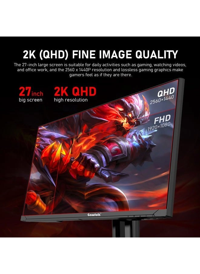 GF600A - 2K QHD(2560×1440) 27 inch