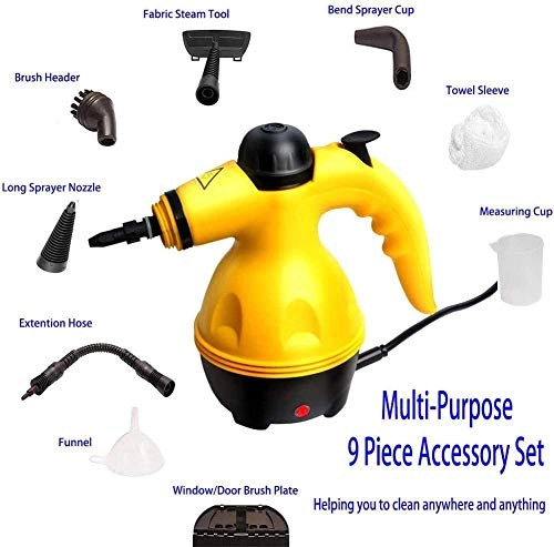 Handheld Pressurized Steam Cleaner - 2.6~3.2bar 400ml