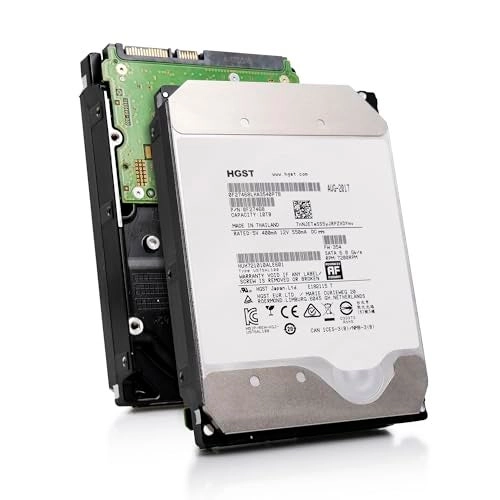 (Renewed) Ultrastar He10 3.5" 7200rpm 256MB SATA 6Gb/s (0F27452) - 10TB
