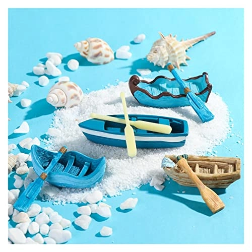 Boat Figurine - resin
