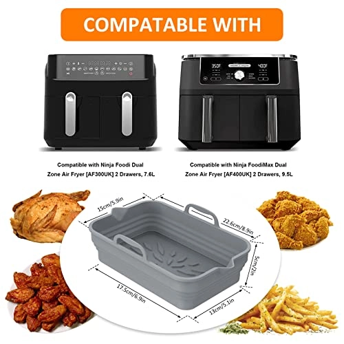 Air Fryer Silicone Pot - Silicone 2 pcs