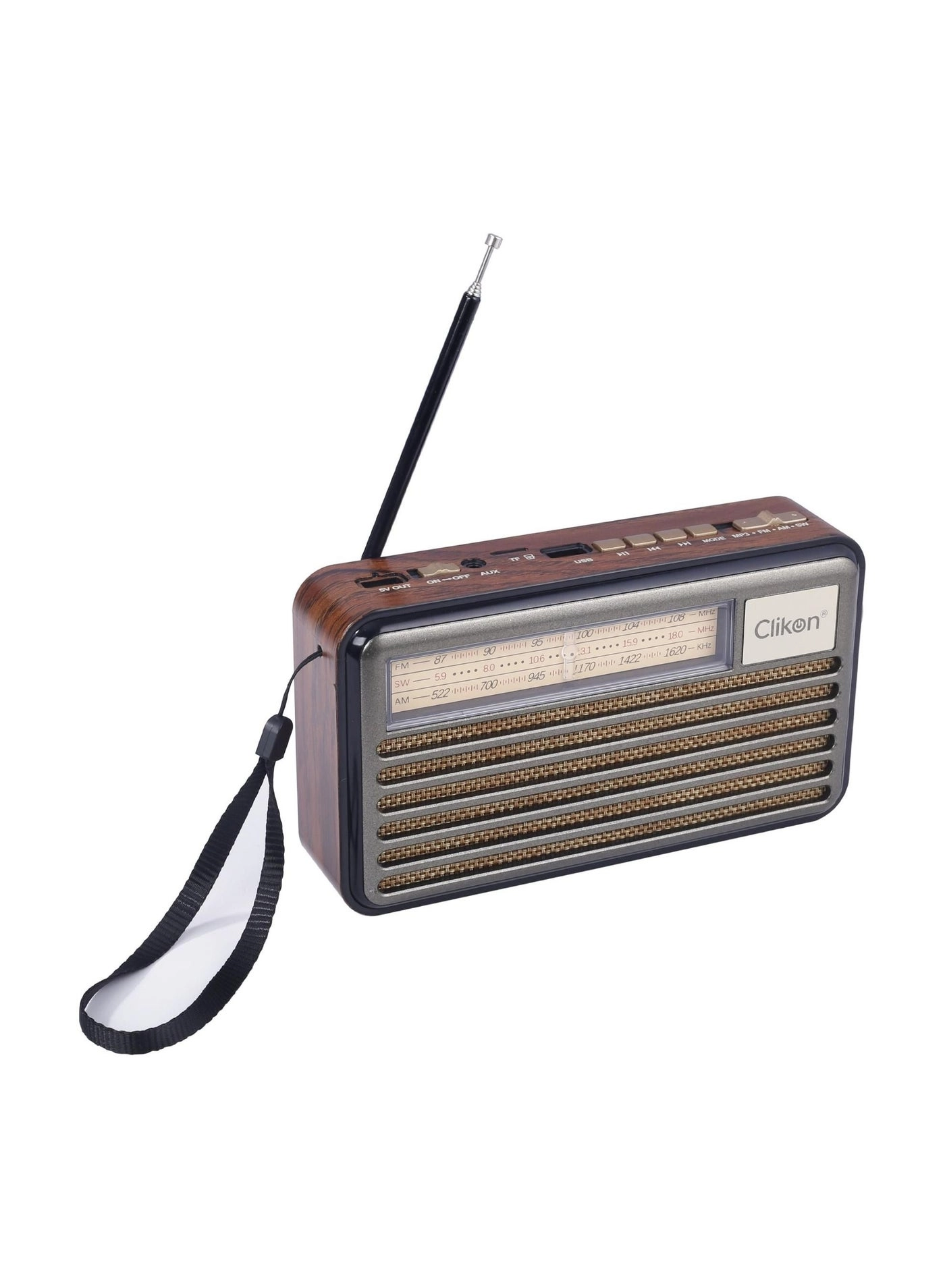 Rechargeable Vintage Radio - FM / AM / SW Band / DSP Radio