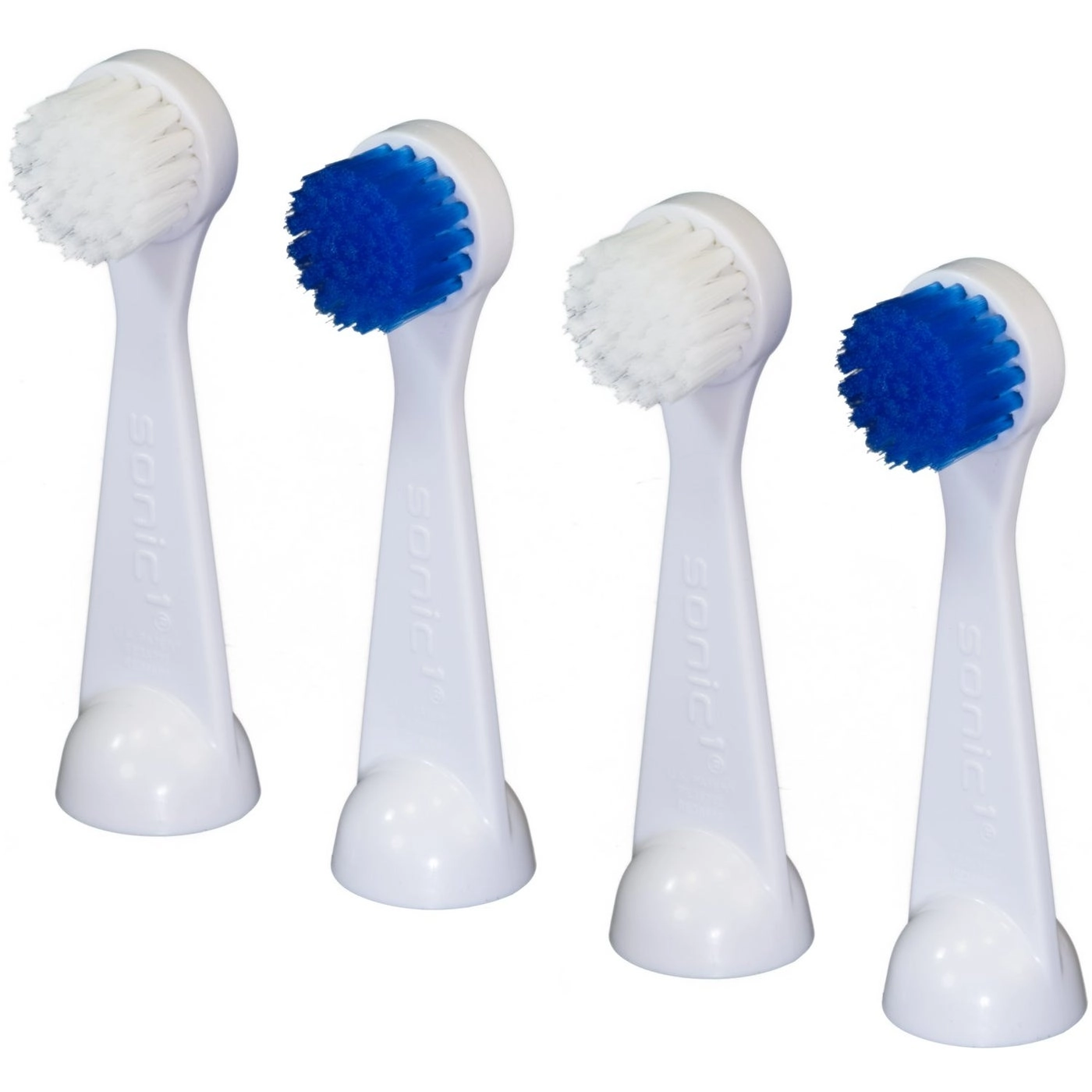 Cybersonic 3 Deluxe Large Replacement Brush Heads - 4 Pack