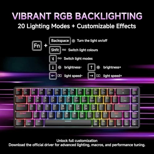 Dk68 - QWERTY Wired/Wireless