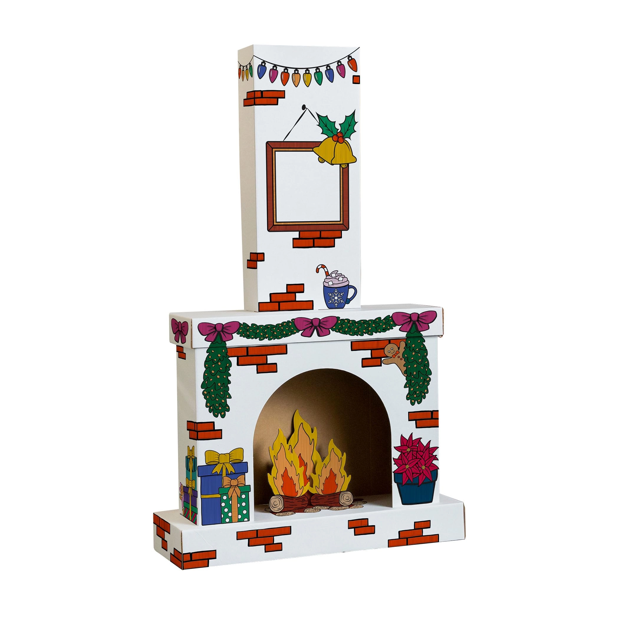 Fellowes Christmas Colour-in Fireplace - 3+ years 1 pcs
