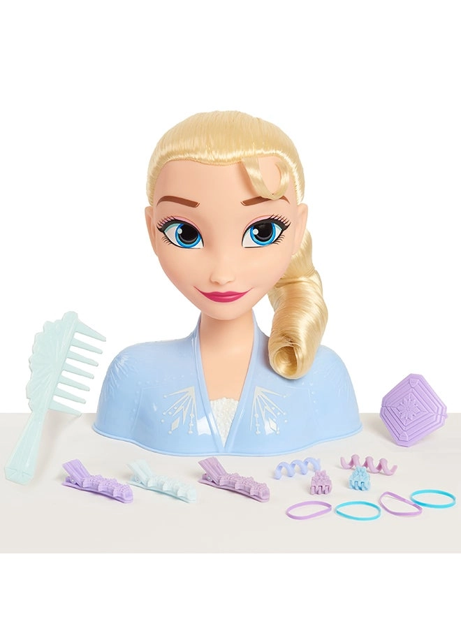 Elsa Styling Head - Frozen 2 13 hairstyle accessories Ages 3+