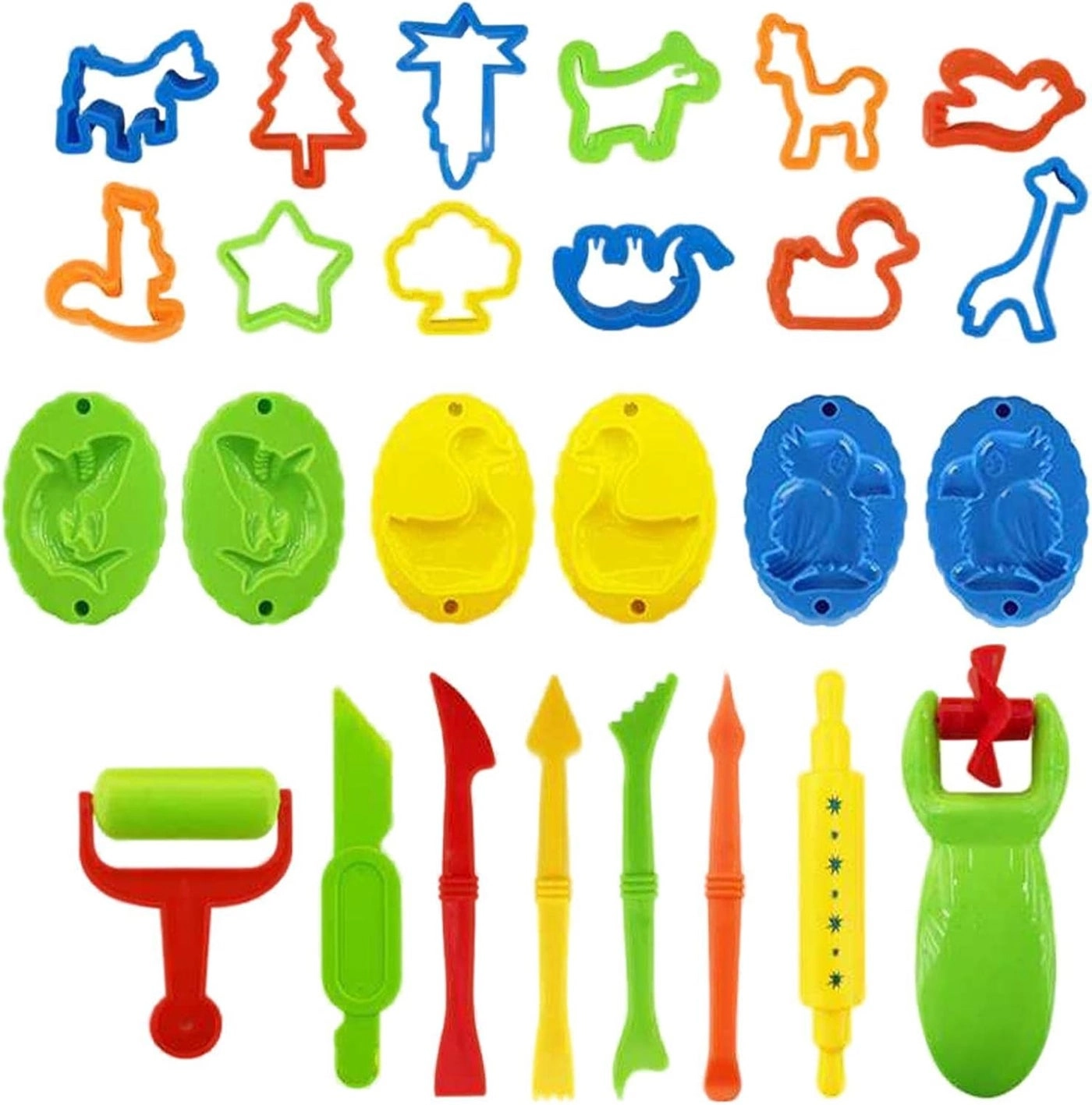 Dough Toy Set - 3+ years 3 pcs