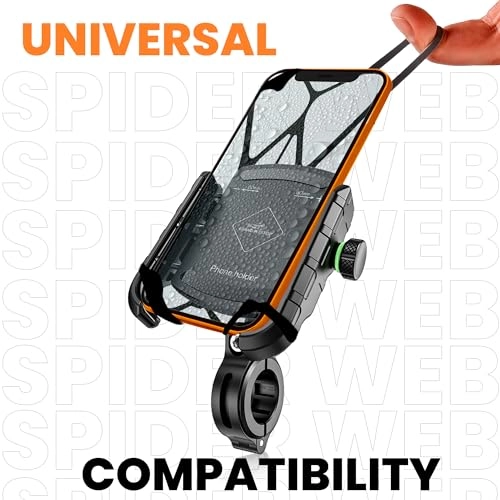 Silicone Grip Bands - Pack of 3 Spiderweb Style