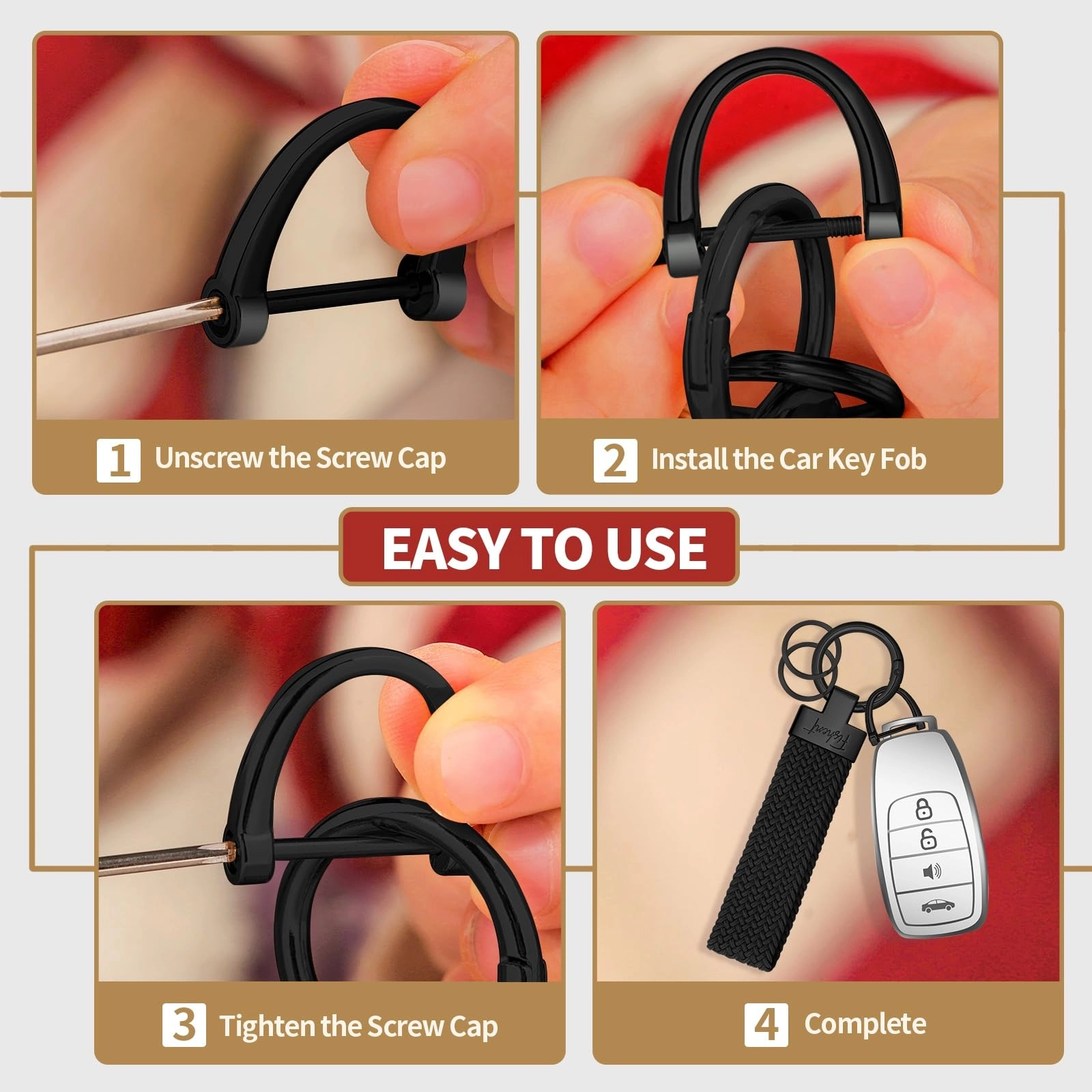 Stretchy Car Keychain - Fun