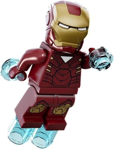 Iron man Minifigure - 6 years and up Iron Man 7 pieces