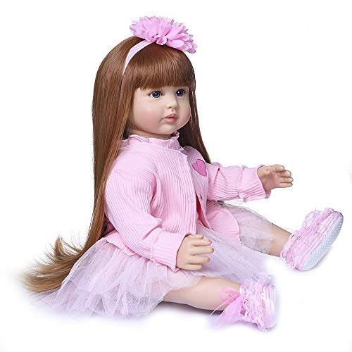 Reborn Baby Doll - 24 Inch Vinyl Silicone Girl Ages 3+