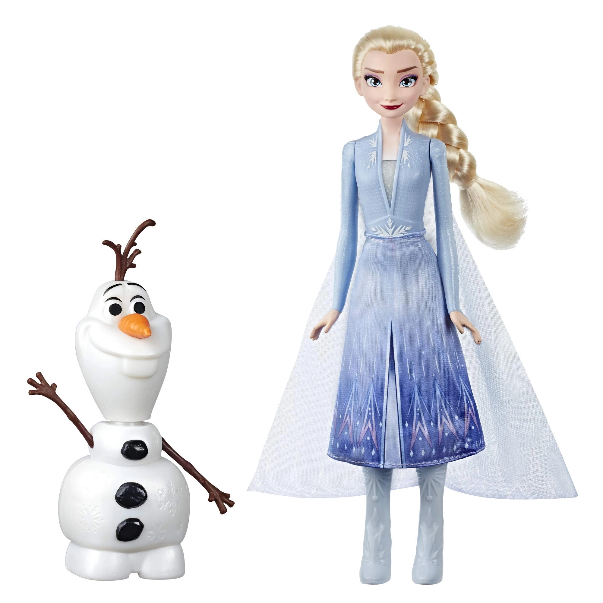 Elsa Fashion Doll + Olaf Figure