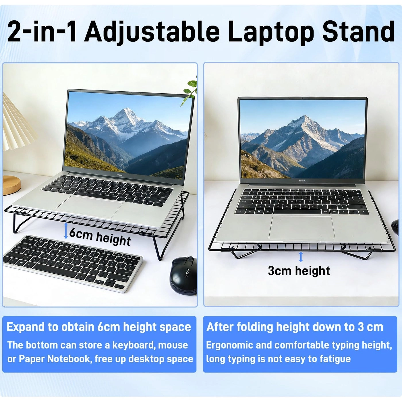 Laptop Cooling Pad Stand - 10-16 Inch