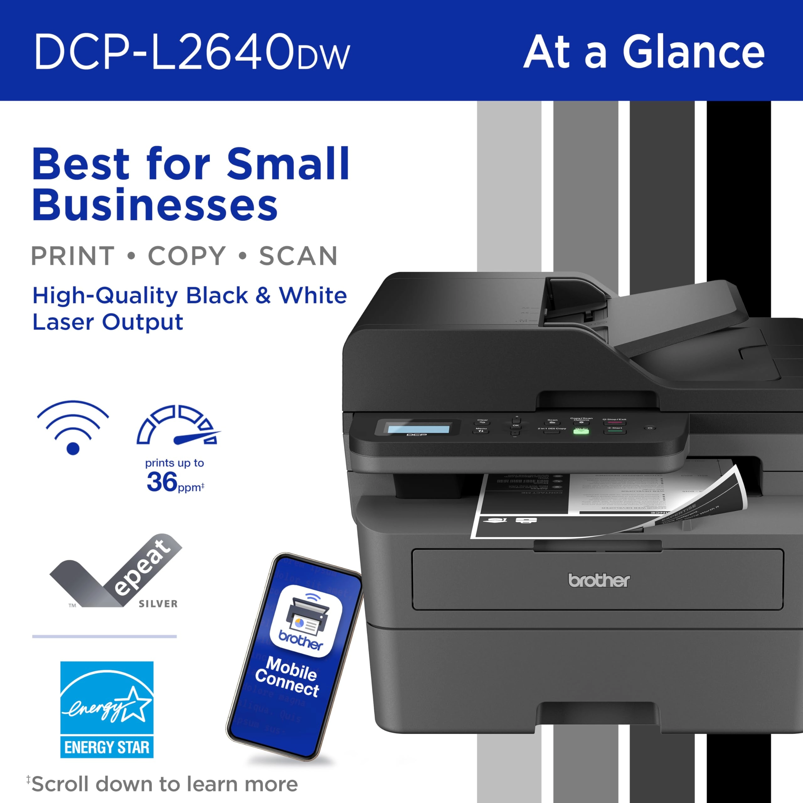 DCPL2640DW - Laser Monochrome