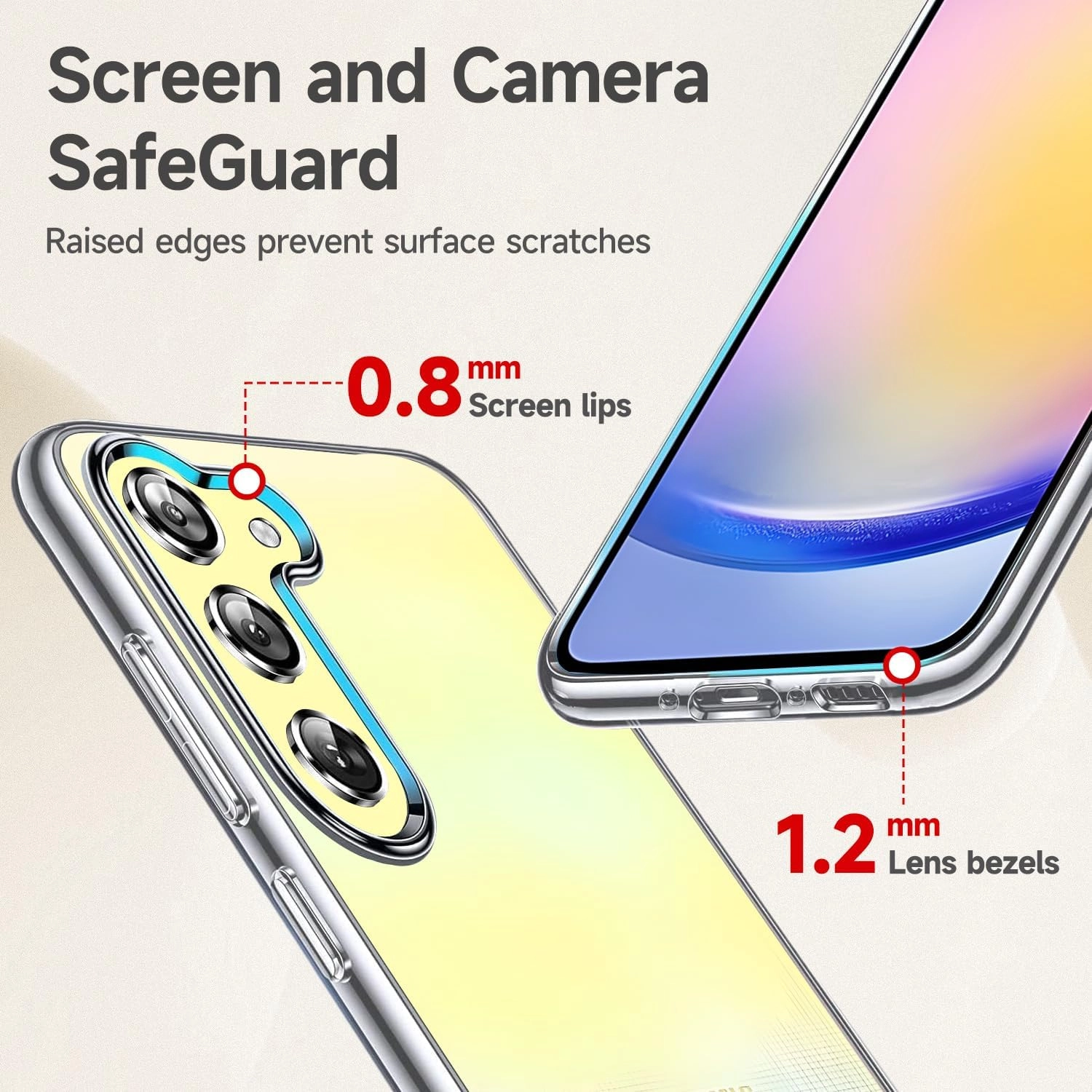 LSAMA26 Case Screen Protector for Samsung Galaxy A26 Bundle