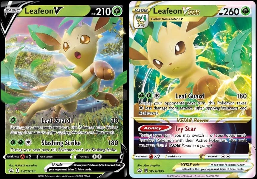Leafeon V & VStar