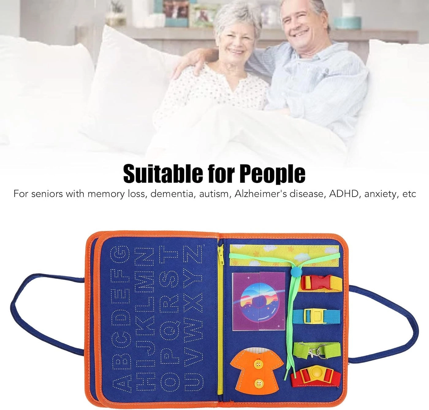 Sensory Book Board - Dementia Fidget