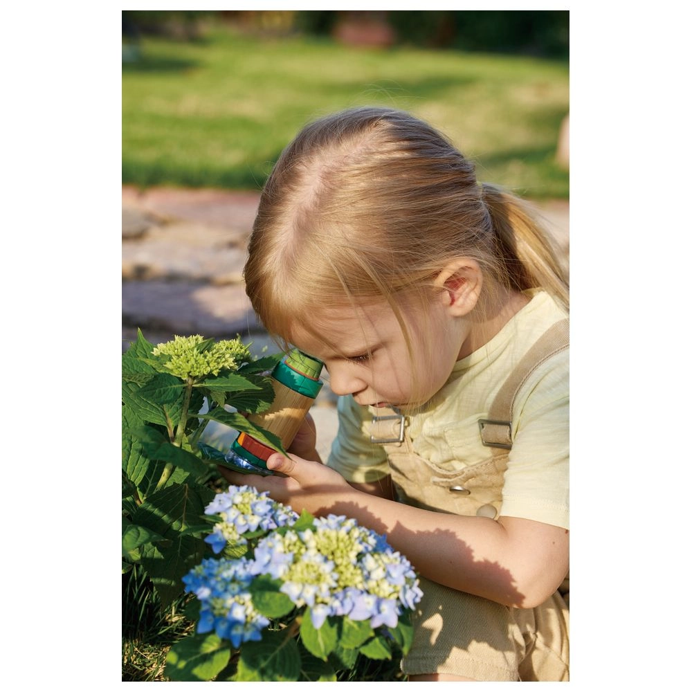 Nature Fun Bamboo Field Microscope Science Biology - 8 years+ 6 pieces