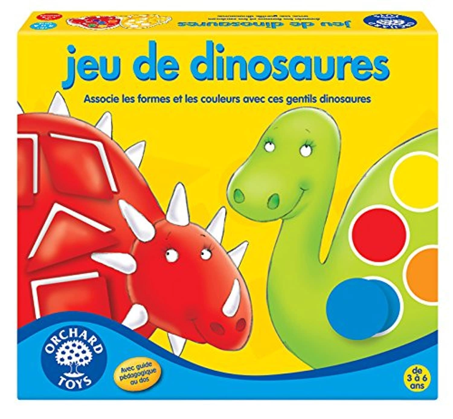 Orchard Toys Dinosaur Game Society Shapes and Colours - 3 years - 6 years