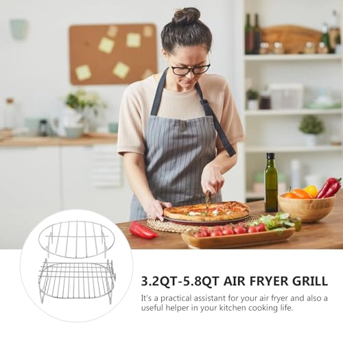 Air Fryer Rack - Stainless Steel 2pcs