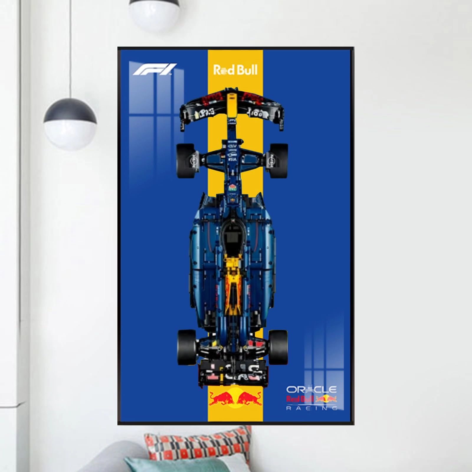 Figures Display Wall Mount - 50x80x4cm Acrylic