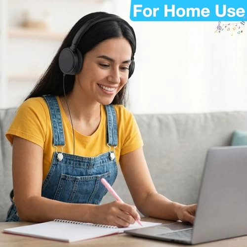 6 Pack Classroom Headphones Wired Headphone