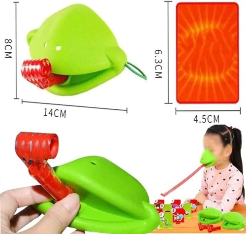 Frog Tongue Mask Game - 4 Pack
